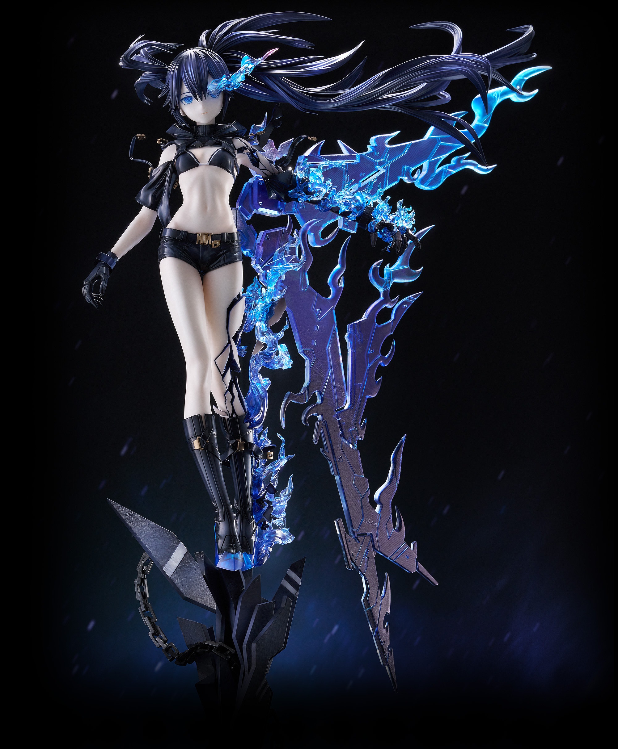 thumbnail image 2 of Plamax: BLACKâ??â??ROCK SHOOTER: DAWN FALL - Black Trike: DAWN FALL Ver Non Scale Plastic Model Kit Max Factory 2 of 9