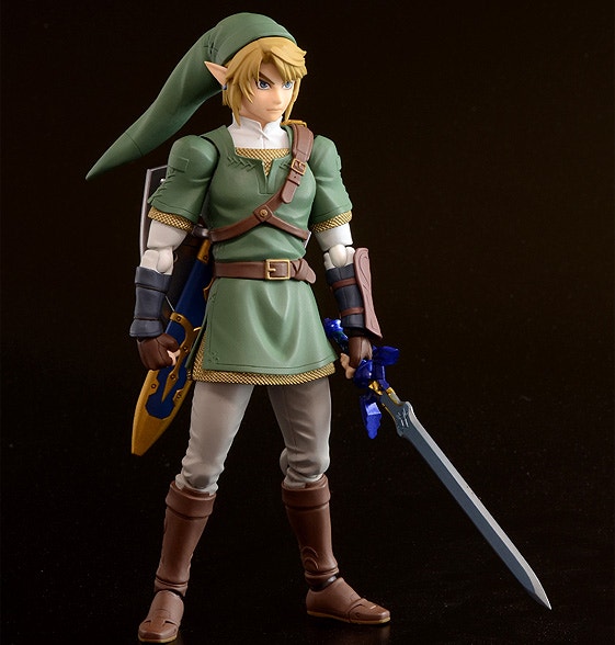  Good Smile The Legend of Zelda Twilight Princess Link Figma  Action Figure : Toys & Games