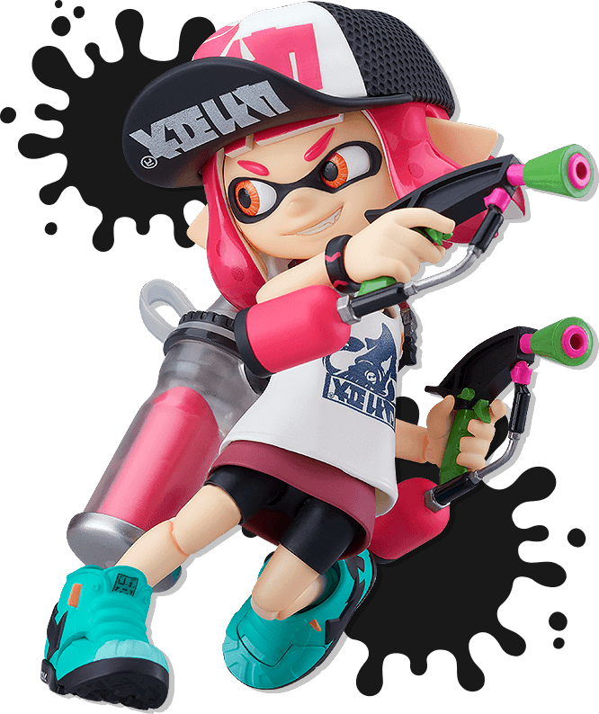 Splatoon』figma Splatoon ガール 特設サイト | グッドスマイルカンパニー