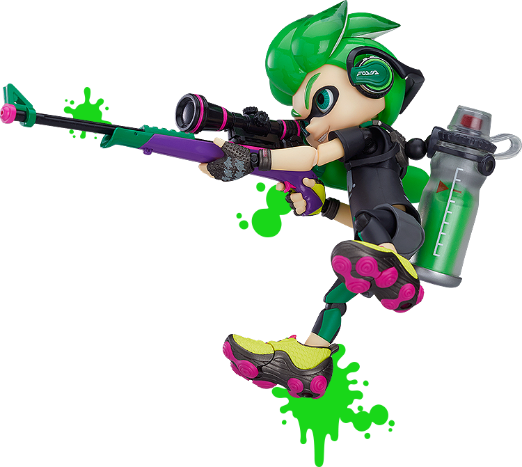 Splatoon Figma Splatoon ボーイ 特設サイト グッドスマイルカンパニー