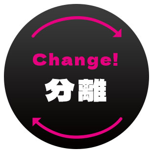 Change!分離