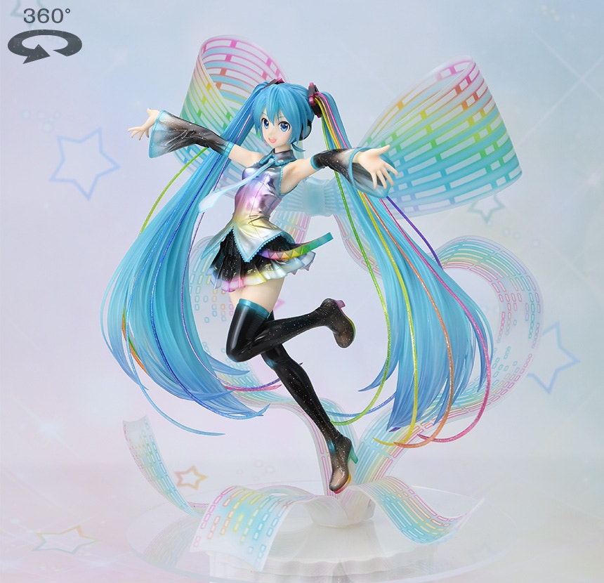 初音ミク 10周年記念イラスト 缶バッジ 缶バッチ 福島MIKU10 缶バッジ